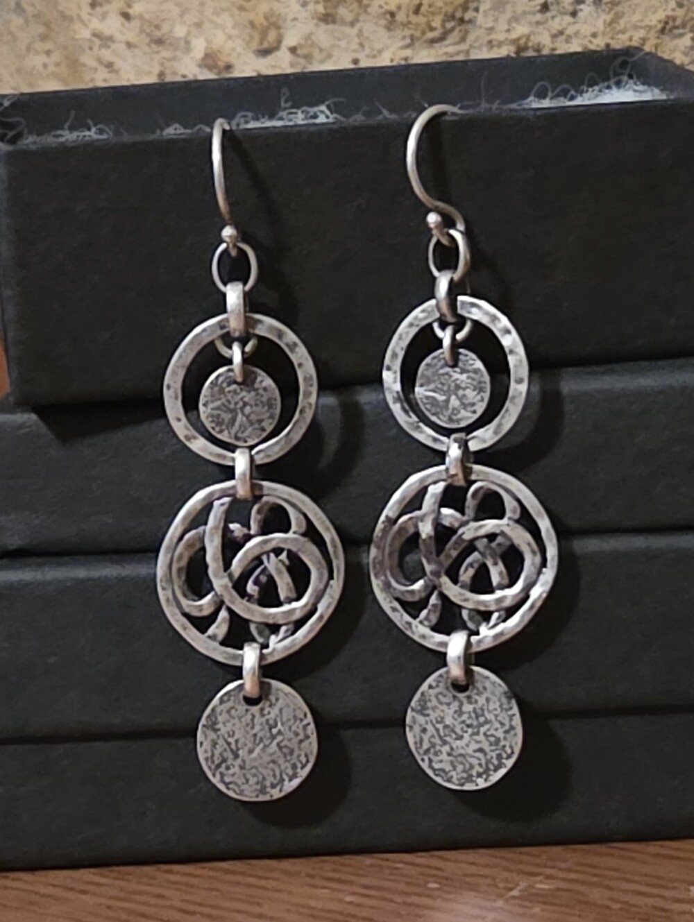 Rare Silpada Sterling Silver Earrings